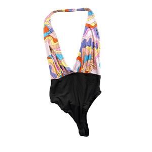 Almost Famous Women's Bathing suit Multicolar -‎ Size: Large